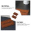 2Pcs Tapetes De Boas- Para De Bonecas Mini 10
