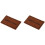 2Pcs Tapetes De Boas- Para De Bonecas Mini 4