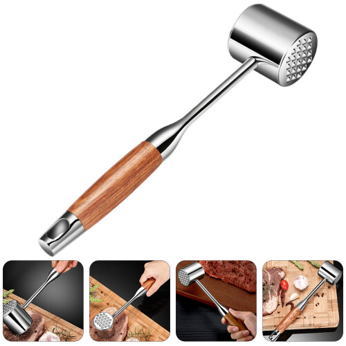 1Pc Kitchen Gadget Steak Meat Hammer Mallet (Assorted Color) 1