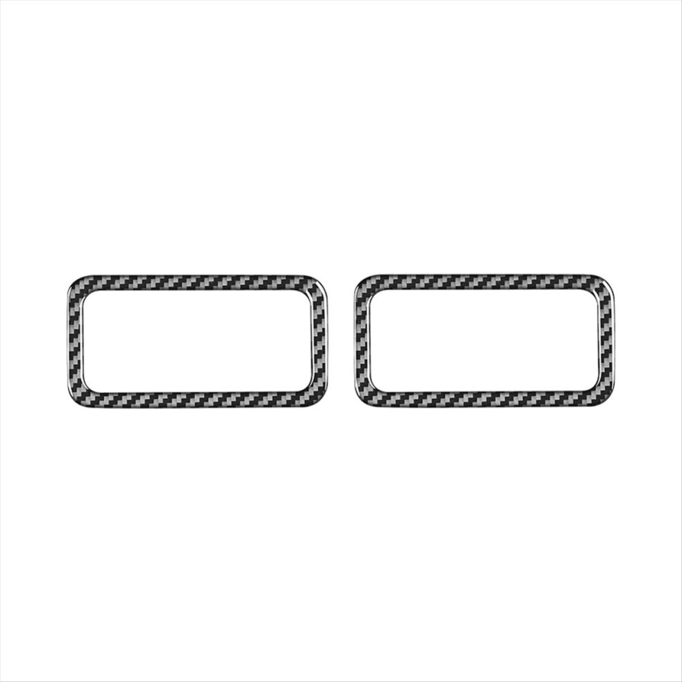 Carbon Fiber For X5 E53 2000-2006 Dashboard Side Air Vent Outlet Cover 4851500981100