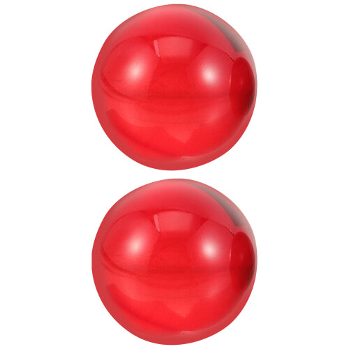 Um Par De Bolas De Massagem Resina Para As Com Rolamento