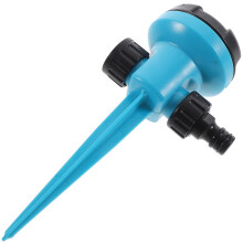 1 Verstelbare Blauwe Plastic Sproeikop Voor Tuinirrigatie