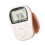 Adjustable Silicone Rings Electronic Counter 6 Digit LCD-White 1