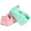 2Pcs Office Tape Holder With Cutter Convenient Sticker Dispenser 11