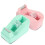 2Pcs Office Tape Holder With Cutter Convenient Sticker Dispenser 9
