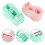 2Pcs Office Tape Holder With Cutter Convenient Sticker Dispenser 5