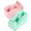 2Pcs Office Tape Holder With Cutter Convenient Sticker Dispenser 10