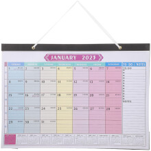 Calendário Mensal Multi-Função Com Gancho Para Pendurar