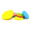 15 Unidades Esponja Redonda Multicolorida Para Louça 75X10Mm 5