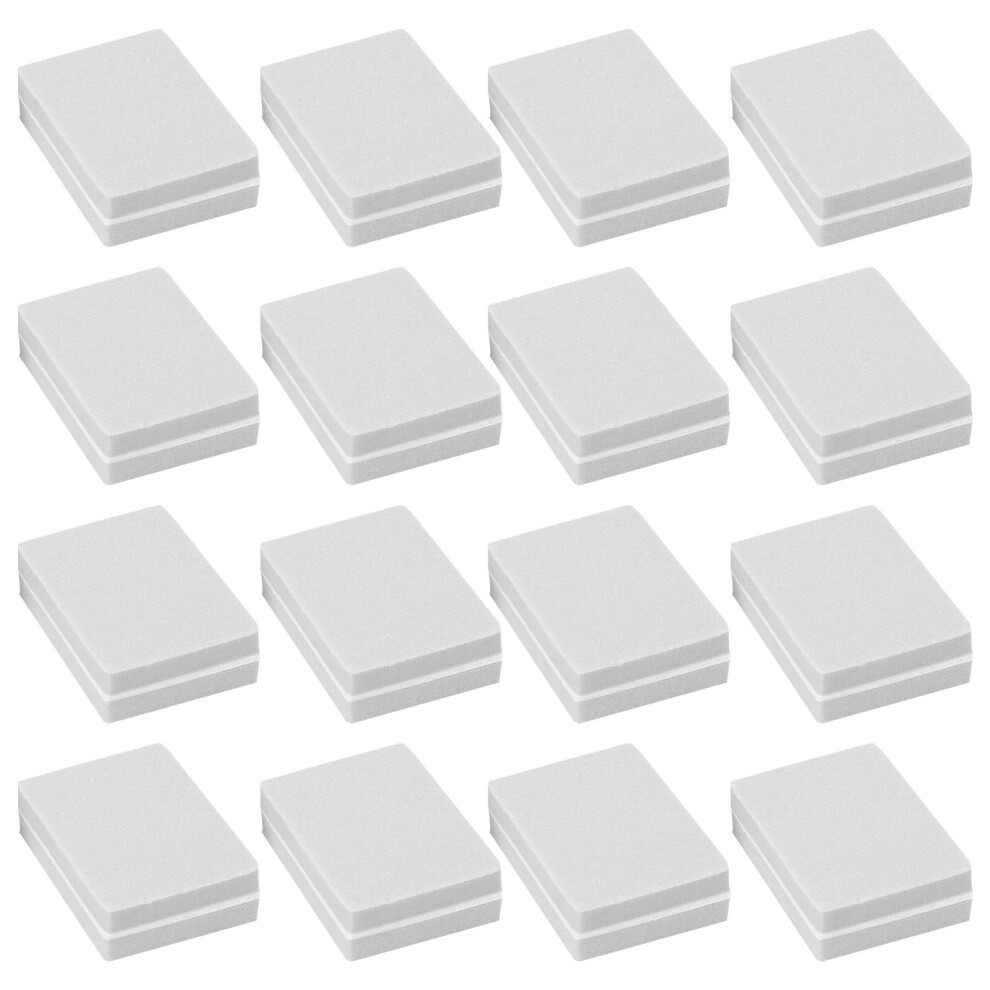 Iplusmile Grey 40Pcs Mini Sponge Nail Files Manicure Blocks Nail Art Tool