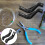 2 Pcs Adjustable Training Wheels Bracket Cruiser Bike Accessories 11