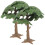 2Pcs Mini Tree Models For Sand Table Landscape And Train Scenery 3