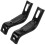 2 Pcs Adjustable Training Wheels Bracket Cruiser Bike Accessories 9