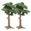 2Pcs Mini Tree Models For Sand Table Landscape And Train Scenery 2