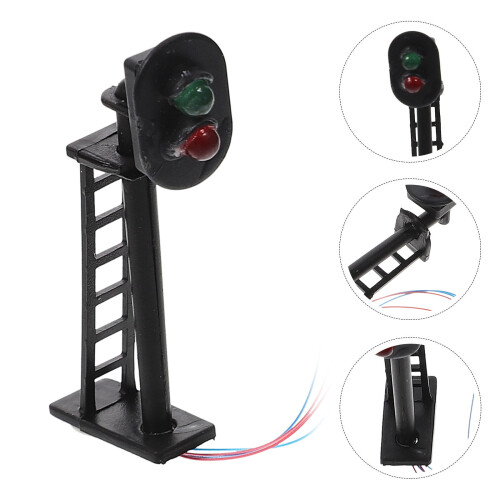 Realistic Miniature Traffic Light Model Sand Table Signal 1
