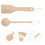 2 Pcs Colher Simulada Crianças Imitação Cozinha Brinquedo 4