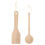 2 Pcs Colher Simulada Crianças Imitação Cozinha Brinquedo 3