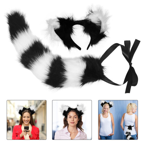 Conjunto De Faixa Com De Pelúcia Para Cosplay Apresentação 2
