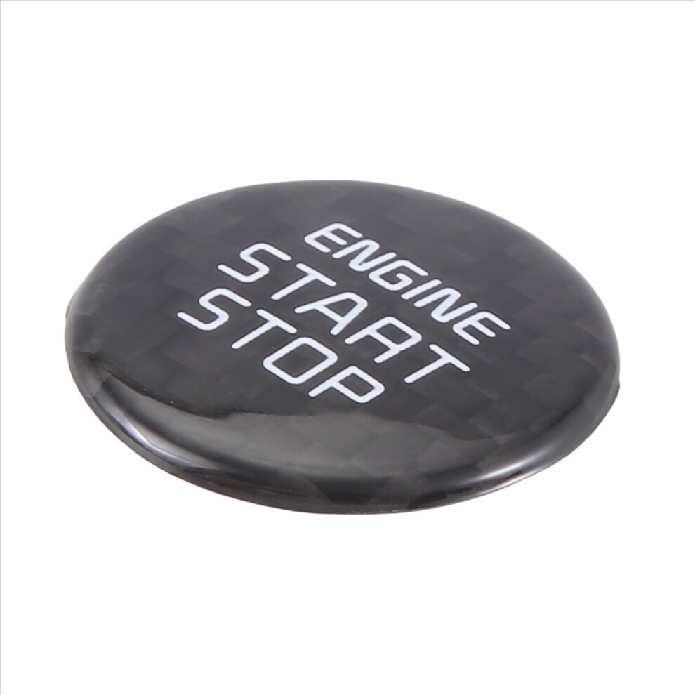 Real Carbon -Key Start Stop Button Engine Cover Sticker For Stinger 20 Grain 4851500972276