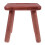 Rubberwood Step Stool Dark Brown For Home Versatile Use 1