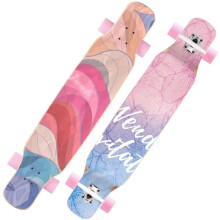 Skateboard Deck Maple Longboard Adult Skateboard Teen Professional Brush Street Dance Board Beginner Quad Scooter (Color : J)