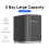 HDD Docking Station 5 Bay Personal Storage Hard Disk Cabinet Xternal 4