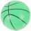 Mini Basketball Green Plastic 1pcs 8