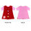 2Pcs De Botão Com Encaixe Roupa Amarrar 11