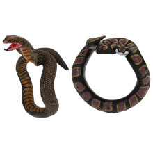 2 Unidades De Educativos Cobras Animais Para Crianças