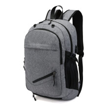 1St Rucksack Für , Grauer Rucksack, Mit Abstandsfach, Rucksack