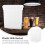 Ice Coolers Cold Drink Container Food Safe Bucket 9