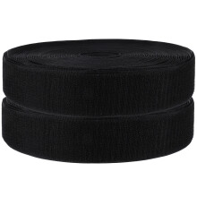 Durable Hook And Loop Black Nylon Tape For Diy Crafts