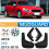 4PCS Car Mudguard Mud Flaps Splash Guard for 2013-2018 Accessories 4