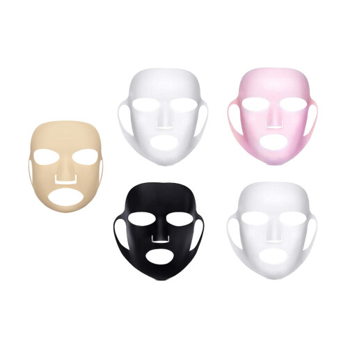 5 Unidades De Capas Reutilizáveis Silicone Para Máscaras Faciais