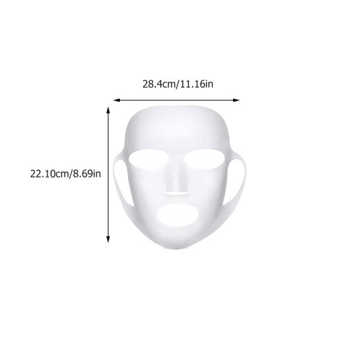 5 Unidades De Capas Reutilizáveis Silicone Para Máscaras Faciais 1
