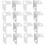 40 Screws Small Brackets For Mirror Heavy Duty Backing In Homes 11