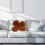 Cute Seat Cushion Pillow Coffee Plush Indoor Use 1pack 10