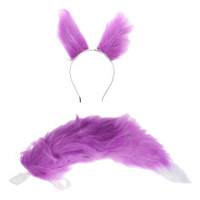 1 Set Vosoren En Cosplay Handgemaakt Dierenkostuum Voor Feest