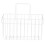 bathroom storage basket kitchen sponge organizer home utility basket 1