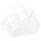 bathroom storage basket kitchen sponge organizer home utility basket 6