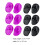 6 De Protetores Auriculares De Silicone Para Cabeleireiro 8