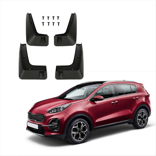 4PCS Car Mudguard Mud Flaps Splash Guard for KX5 2017 2018 2019 2020 2 2