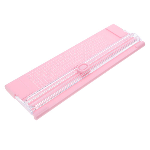 Raindrops Picture Edge Trimmer Crafting Support Pink 1pack