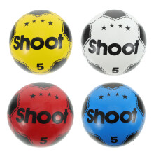 4 Opblaasbare Mini Voetballen Van Pvc Voor Kinderen Willekeurige Kleur