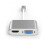 Usb3.1 Type-C To Vga 2 In 1 Adapter Silver 4