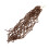 Hair Braid 20 Tranças Dreadlocks Temperatura Marrom 6