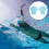 par de palhetas natação ajustáveis, piscina e 7