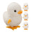 4pcs plush wind up jumping duck toys, clockwork ducks 7