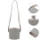 suporte de mão couro para café e bebidas com alça - 4