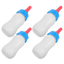 4 Pcs Animal Feeding Bottle Baby Cattle Medicine Feeder Calf Goat